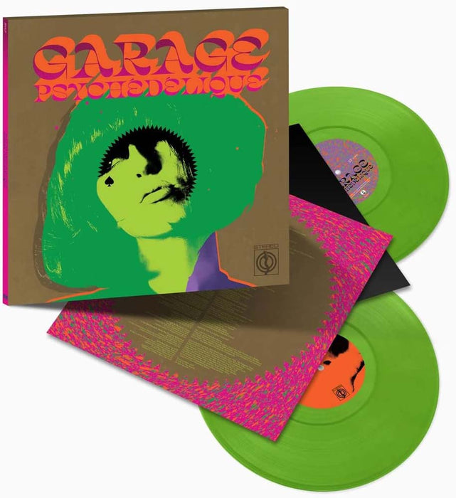 Garage Psychédélique The Best Of Garage Psych And Pzyk Rock 1965-2019 Vinyl LP Indies Transparent Lime Green Colour 2022