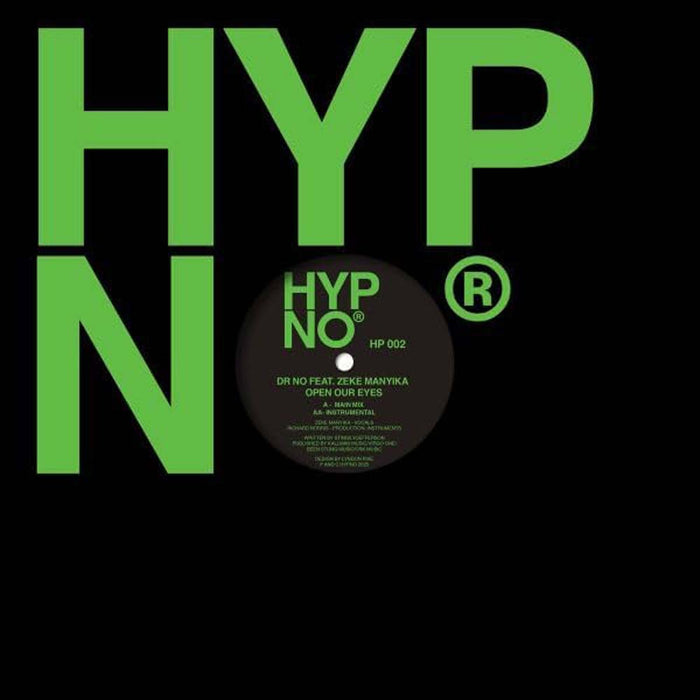 Dr. No Featuring Zeke Manyika Open Our Eyes 12" Vinyl Single 2026