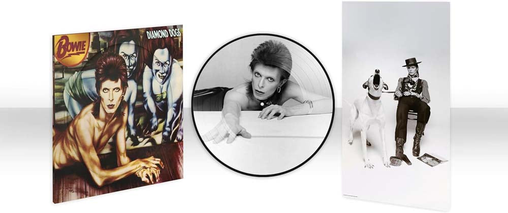 David Bowie Diamond Dogs Vinyl LP Picture Disc 2024