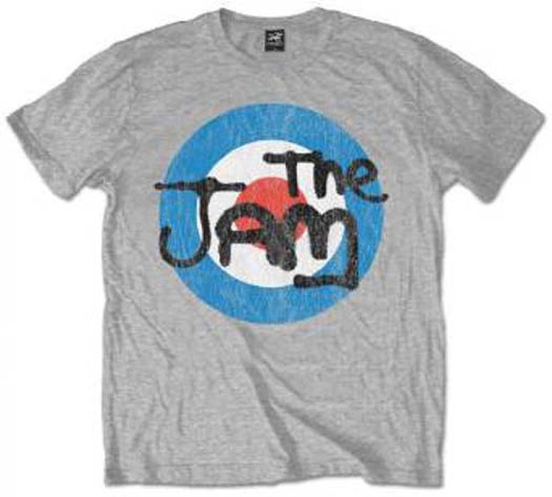 THE JAM VINTAGE LOGO MENS T-SHIRT LARGE NEW OFFICIAL GREY