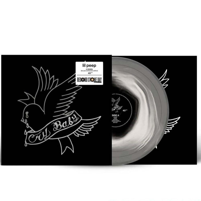 Lil Peep Crybaby (10 Year Anniversary) Vinyl LP Tri Color Black Inside White & Clear RSD 2026