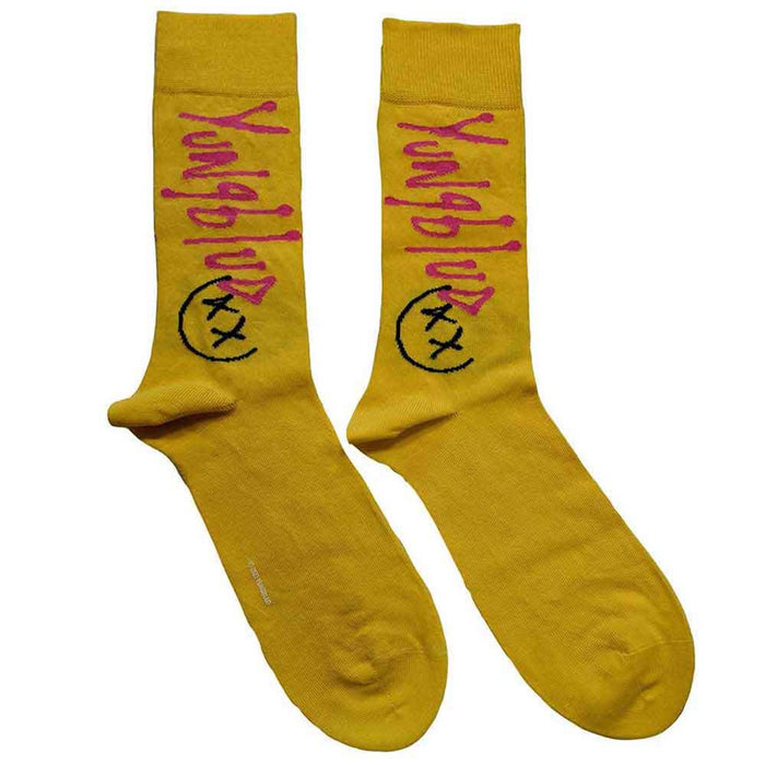 Yungblud Unisex Ankle Socks: VIP (Yellow) (UK Size 7 - 11)
