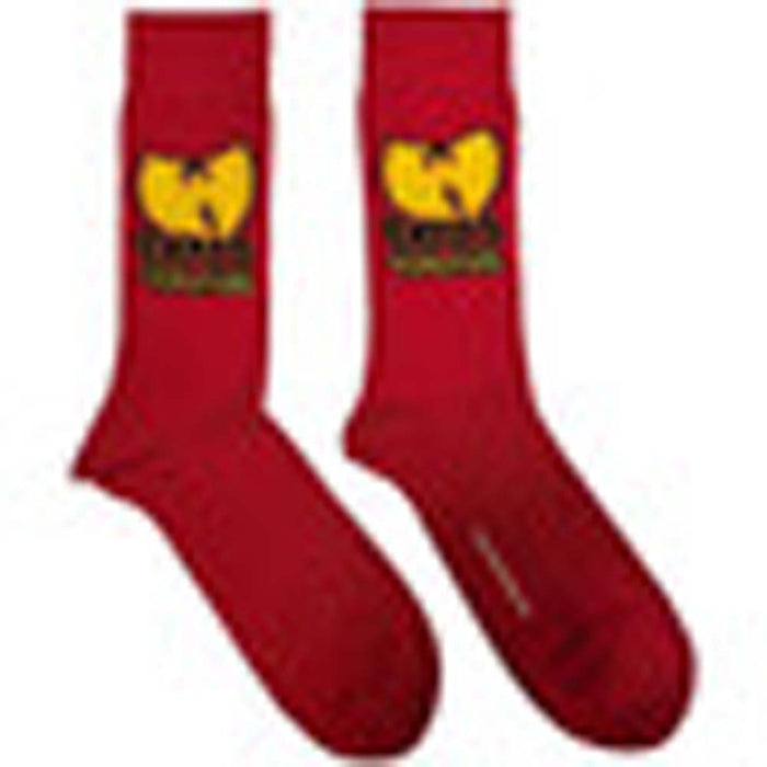 Wu-Tang Clan Unisex Ankle Socks: Wu-Tang (Red) (UK Size 7 - 11)