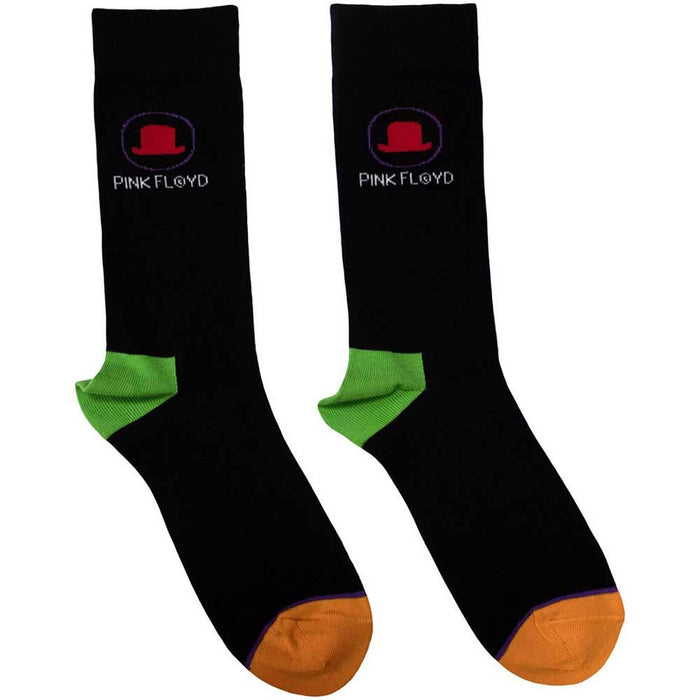 Pink Floyd Unisex Ankle Socks: Bowler Hat (Black) (UK Size 6 - 11)