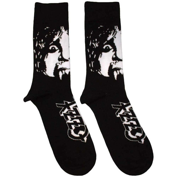 Ozzy Osbourne Unisex Ankle Socks: Madman (Black) (UK Size 7 - 11)