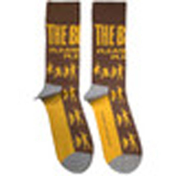 The Beatles Unisex Ankle Socks: Please Please Me Silhouettes (Brown) (UK Size 7 - 11)