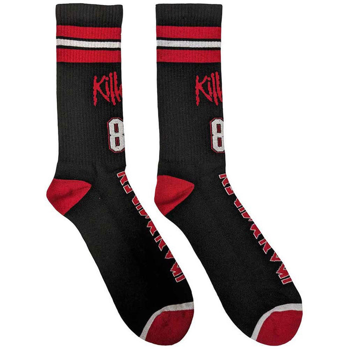 Iron Maiden Unisex Ankle Socks: Killers '81 (Black) (UK Size 4 - 7)