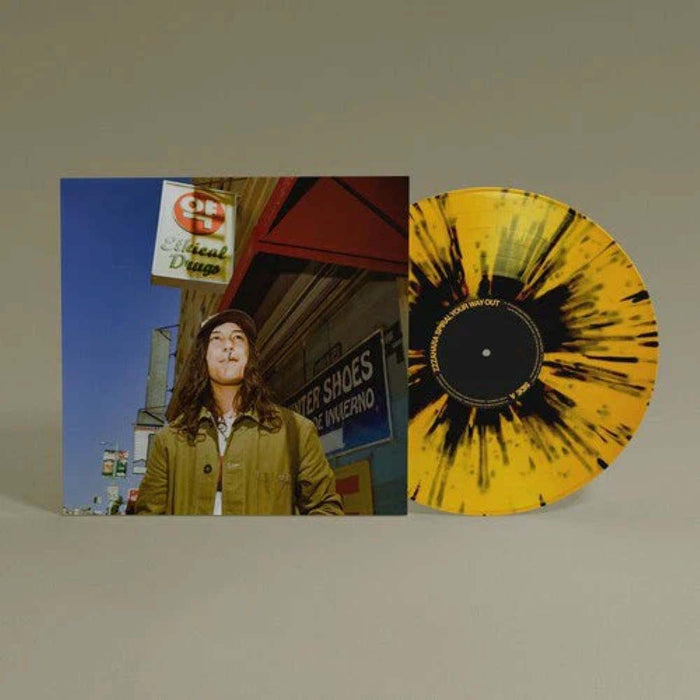 Zzzahara Spiral Your Way Out Lp Indie 180G Black And Yellow Splatter Vinyl 2025