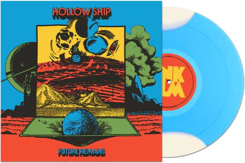 Hollow Ship Future Remains (Alt Artwork) Vinyl LP Blue & White Moon Colour 2025