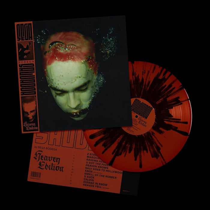 Sega Bodega Salvador Vinyl LP Black Inside Red Translucent with Black Splatter Colour 2021