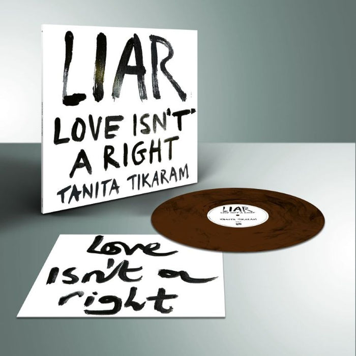 Tanita Tikaram LIAR (Love Isn't A Right) Vinyl LP Brown Colour 2025