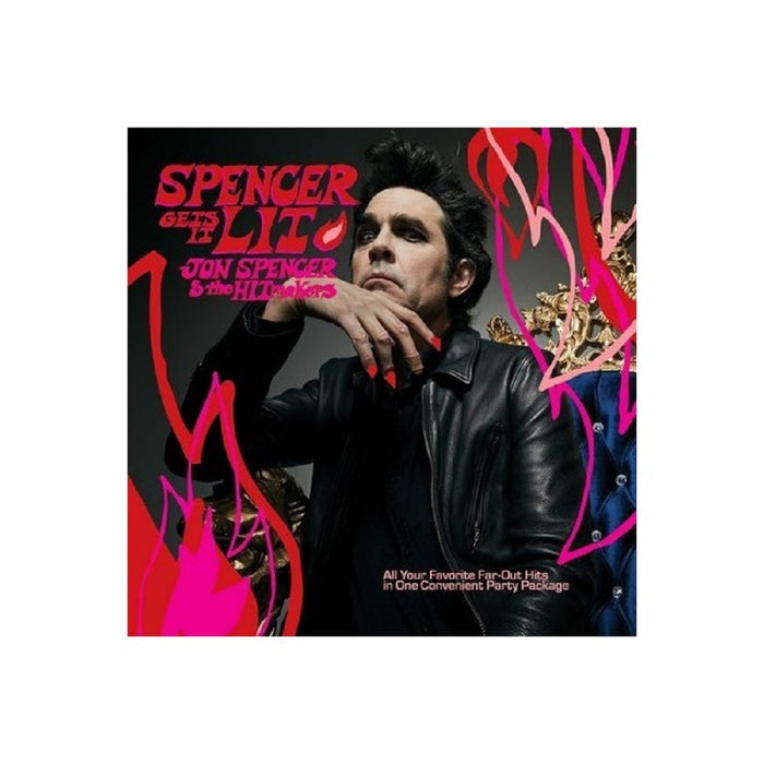 Jon Spencer & The Hitmakers Spencer Gets It Lit Vinyl LP Frosted Clear Colour 2022