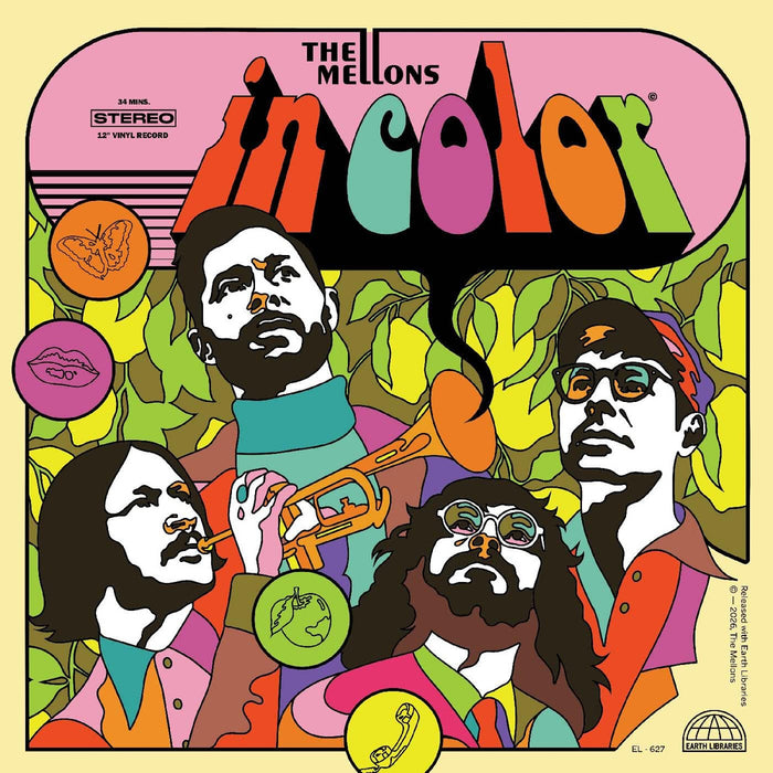 Mellons The Mellons In Color Vinyl LP Orange Colour Due Out 10/07/26
