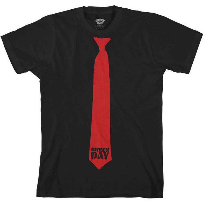 Green Day Tie Black X-Large Unisex T-Shirt