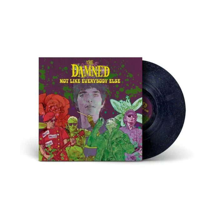 The Damned Not Like Everybody Else Vinyl LP Rainbow Sparkle Colour 2026