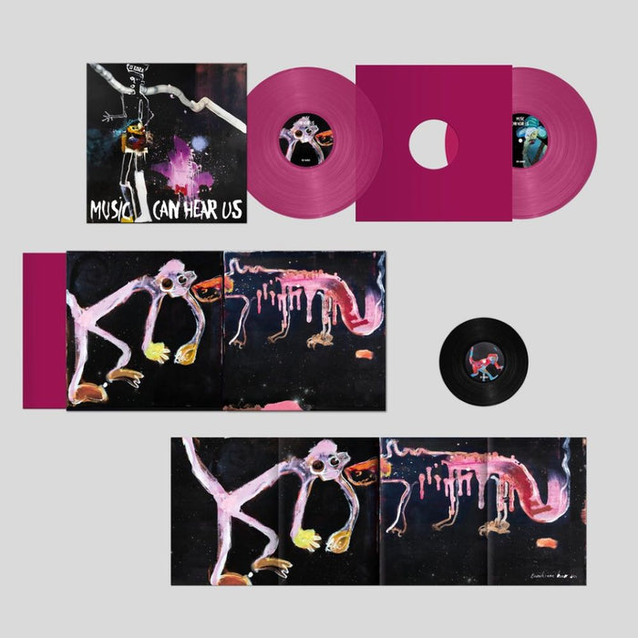 DJ Koze Music Can Hear Us Vinyl LP Magenta Colour + 7" Due Out 04/04/25