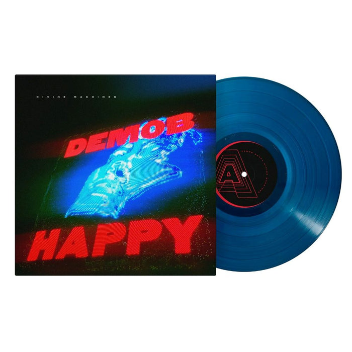 Demob Happy Divine Machines Vinyl LP Transparent Blue Colour 2023