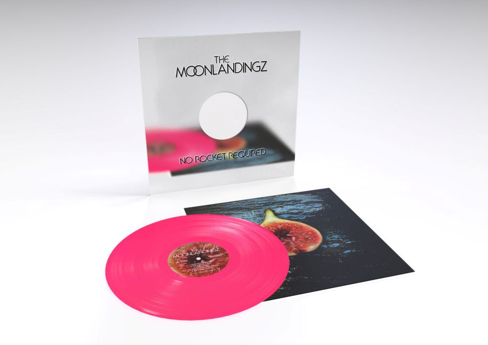 The Moonlandingz No Rocket Required Vinyl LP Indies Neon Pink Colour 2025