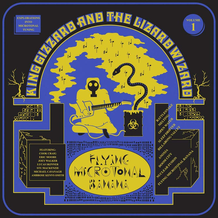 King Gizzard & The Lizard Wizard Flying Microtonal Banana Biovinyl Reissue Vinyl LP Due Out 07/03/25