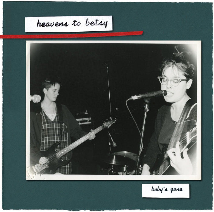 Heavens To Betsy  Baby's Gone Vinyl LP Tagerine Colour Due Out 16/10/26