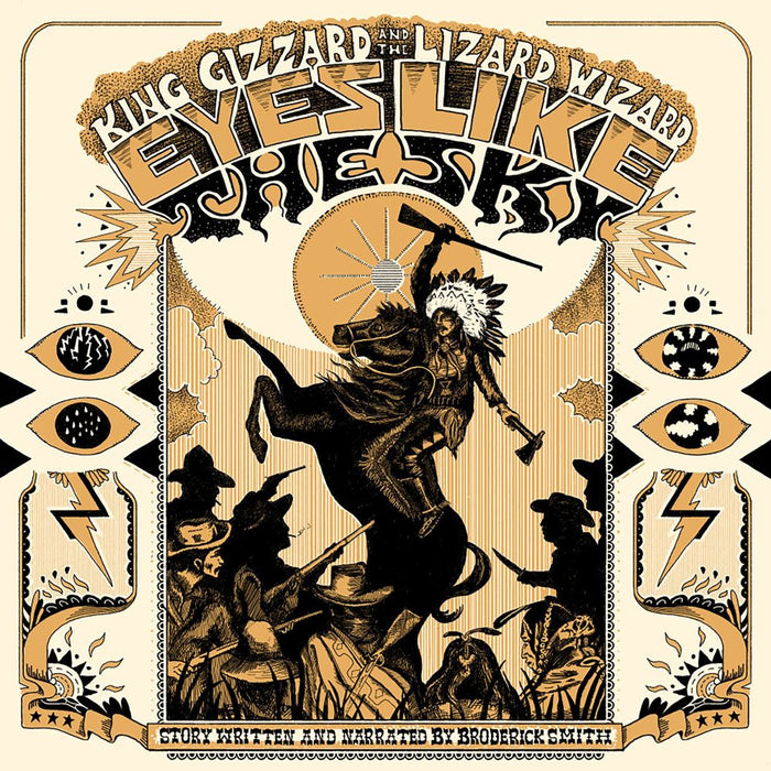 King Gizzard & the Lizard Wizard Eyes Like The Sky Vinyl LP Clear Colour EcoSonic Due Out 02/10/26