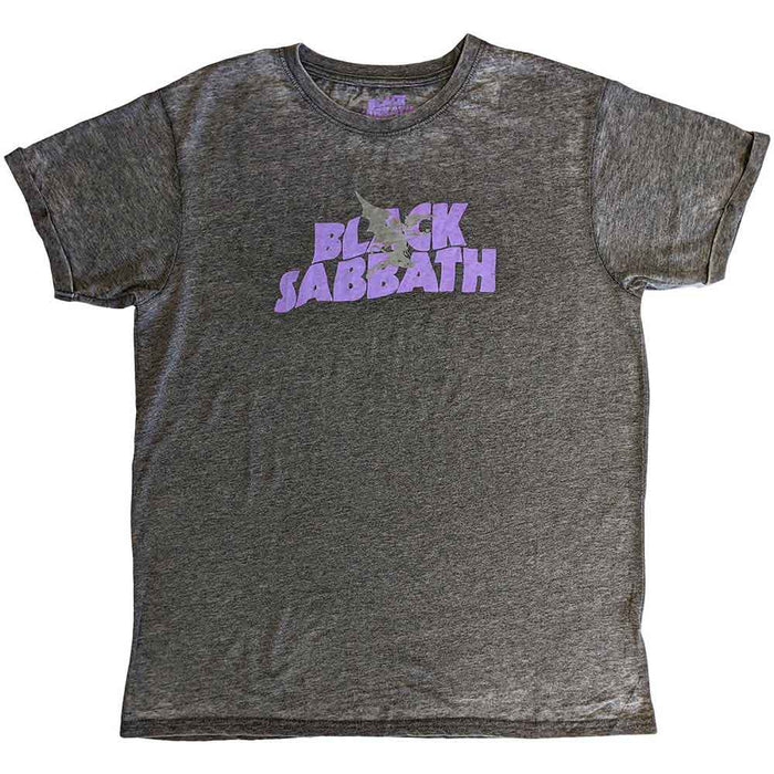 Black Sabbath Burnout Charcoal Grey XXL T-Shirt