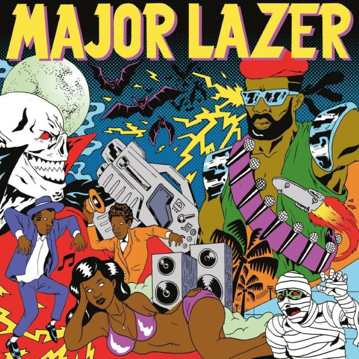 Major Lazer Guns Don't Kill People... Lazers Do 15th Anniversary Vinyl LP Crystal Clear Colour 2024