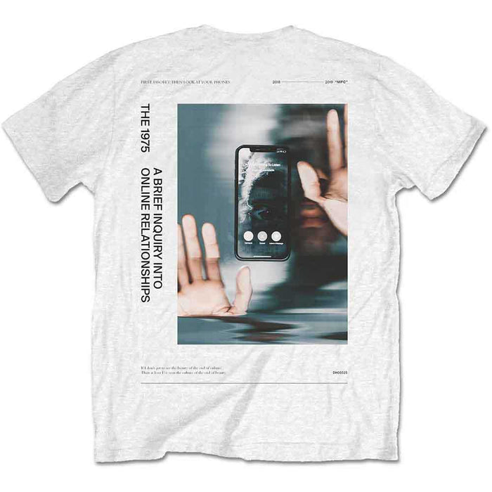 The 1975 ABIIOR Side Face Time White X-Large T-Shirt