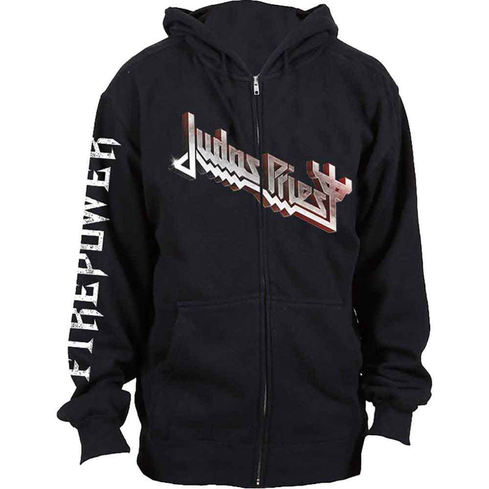 Judas Priest Firepower Black X-Large Unisex Hoodie