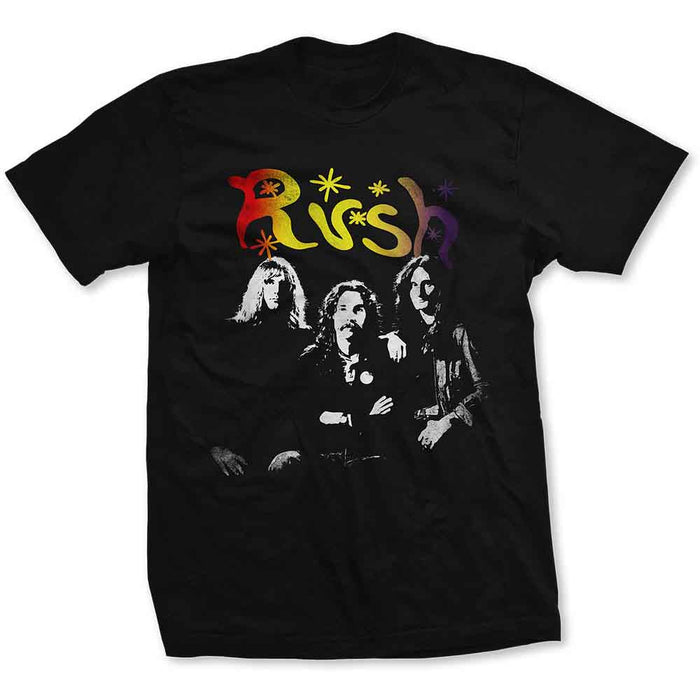 Rush Photo Stars Black XX-Large T-Shirt