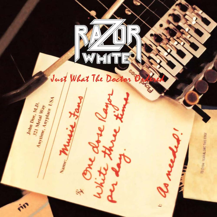 Razor White Just What The Doctor Ordered Vinyl LP 2024