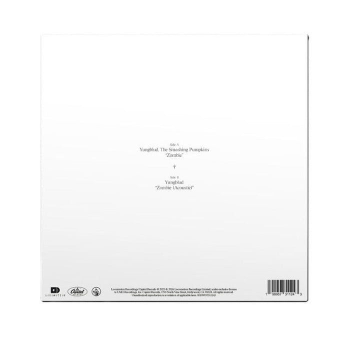 Yungblud, The Smashing Pumpkins Zombies 7" Vinyl Single White Colour Due Out 24/04/26