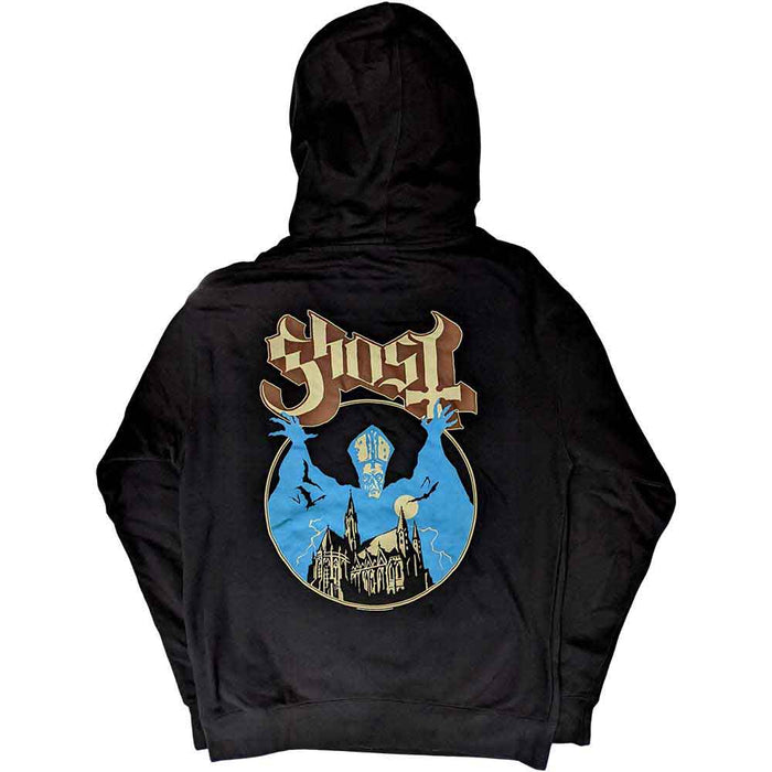 Ghost Logo Black Small Hoodie