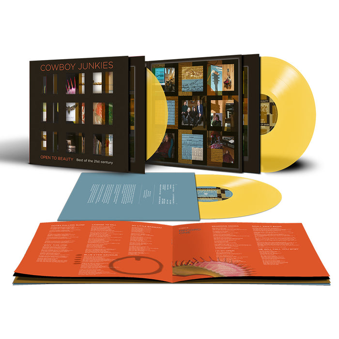 Cowboy Junkies Open to Beauty: Best of the 21st Century Vinyl LP Transparent Yellow Colour 2026