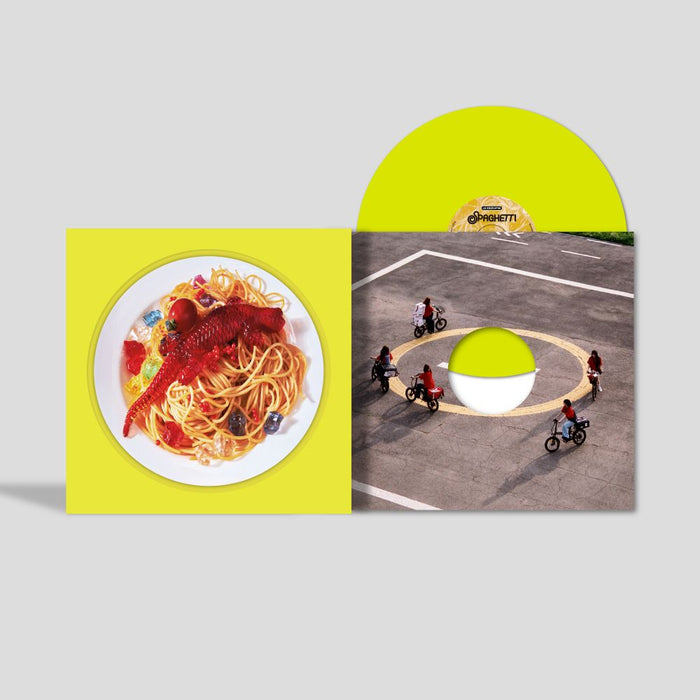 LE SSERAFIM  1st Single Album ‘SPAGHETTI’ Vinyl LP Neon Yellow Colour 2026