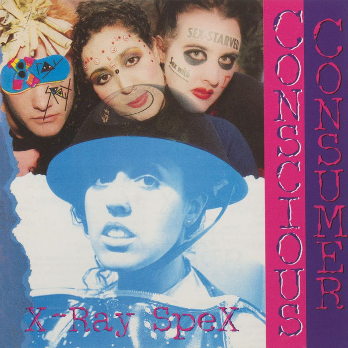 X-Ray Spex Conscious Consumer Vinyl LP Indies Crystal Clear Colour 2023