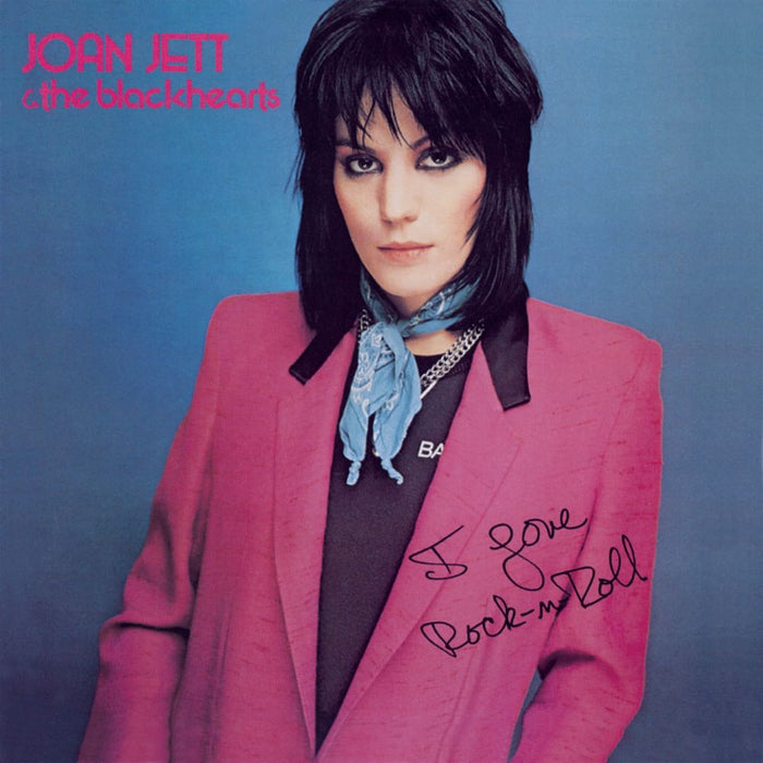 Joan Jett & The Blackhearts I Love Rock 'N Roll Vinyl LP Opaque Sky Blue Colour Due Out 28/08/26