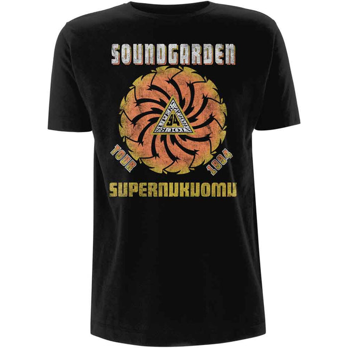 Soundgarden Superunknown Tour 94 Black Small T-Shirt