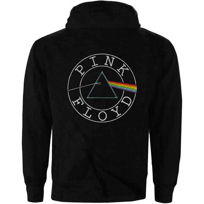 Pink Floyd Circle Logo Small Zipped Hoodie