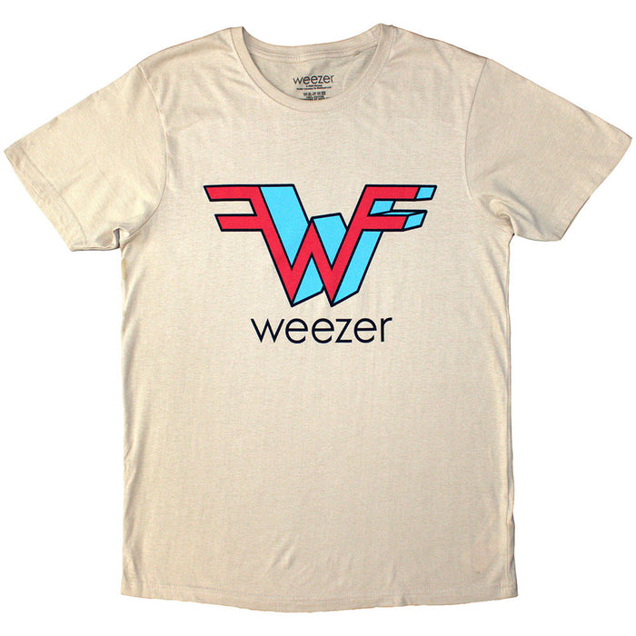 Weezer Logo Sand XX-Large T-Shirt