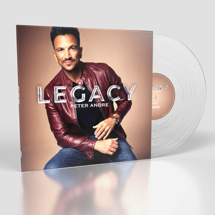 Peter Andre Legacy Vinyl LP Crystal Clear Colour Due Out 10/04/26