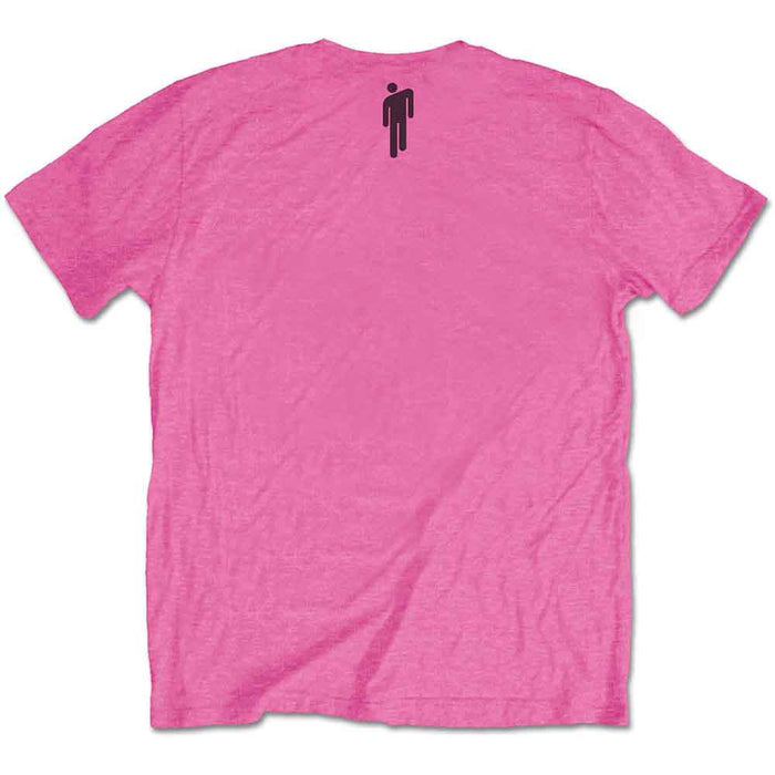 Billie Eilish Racer Logo & Blohsh Pink XX-Large T-Shirt