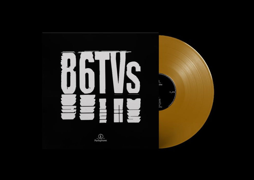 86TVs 86TVs (Self Titled) Vinyl LP Indies Alternative Sleeve Gold Colour 2024