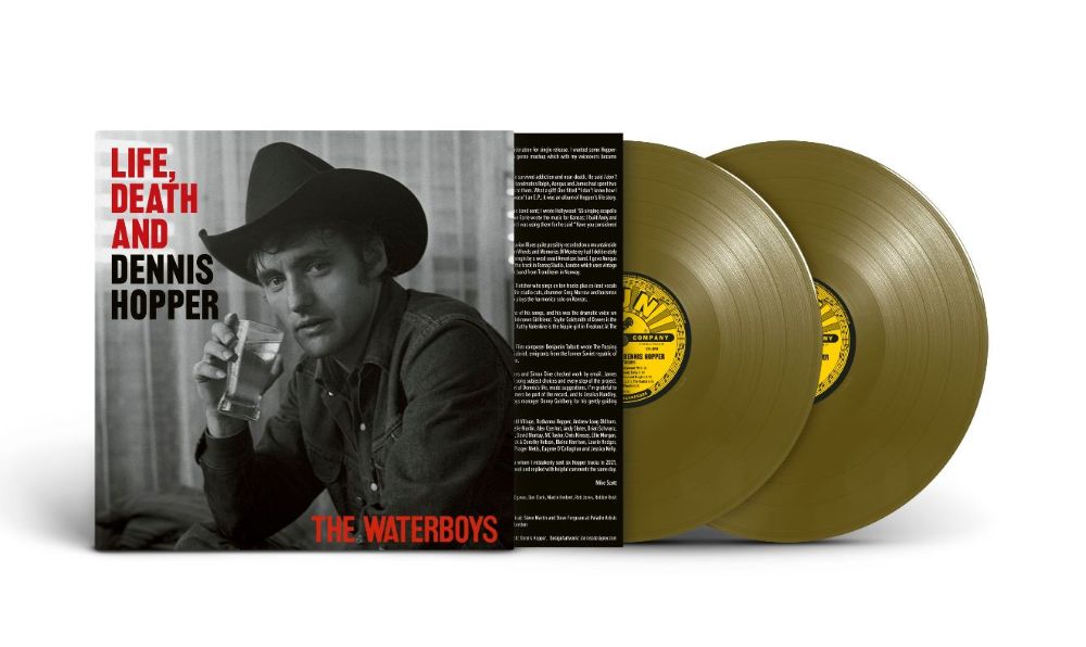 The Waterboys Life, Death and Dennis Hopper Vinyl LP Burnt Colour Due Out 04/04/25