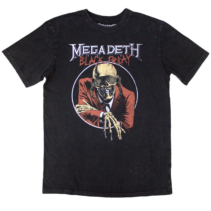 Megadeth Black Friday Stone Wash Small T-Shirt