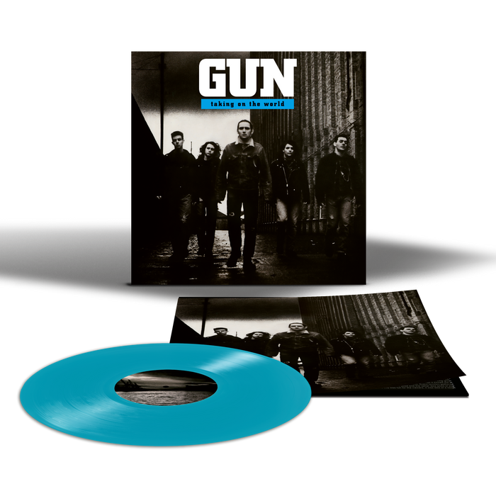 Gun Taking On The World Vinyl LP Sky Blue Colour Due Out 27/11/26