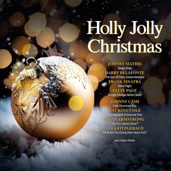 Various Artists Holly Jolly Christmas Vinyl LP Slightly Gold Colour Due Out 09/10/26