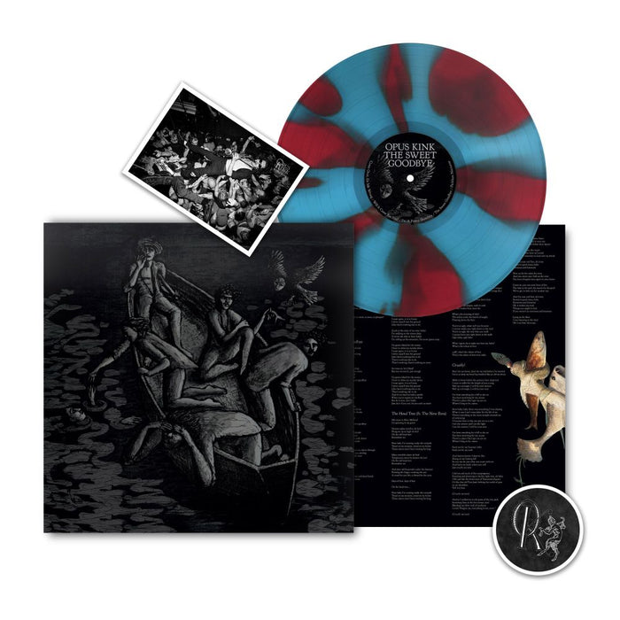 Opus Kink The Sweet Goodbye Vinyl LP Indies Opaque Dark & Pale Dusty Blue Colour Due Out 31/07/26