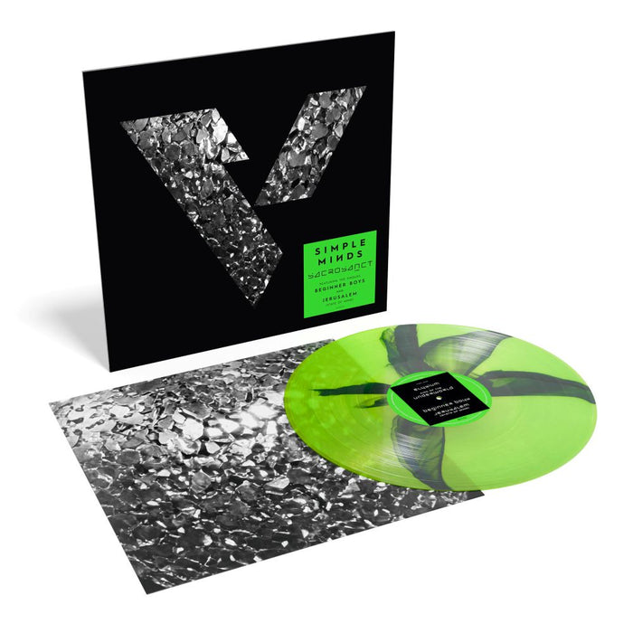 Simple Minds Sacrosanct Vinyl LP Indies Green & Black Inkplosion Colour Due Out 29/01/27