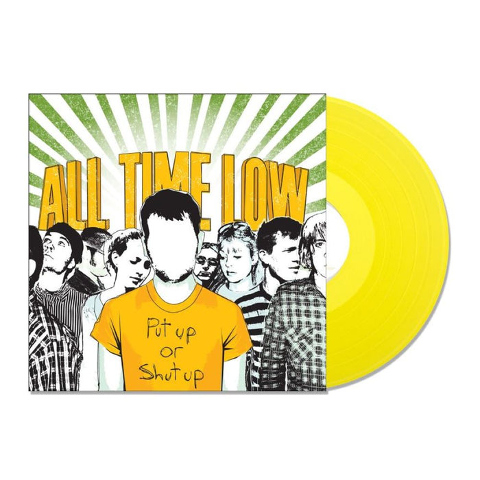 All Time Low Put Up Or Shut Up Vinyl LP Yellow Colour 2024